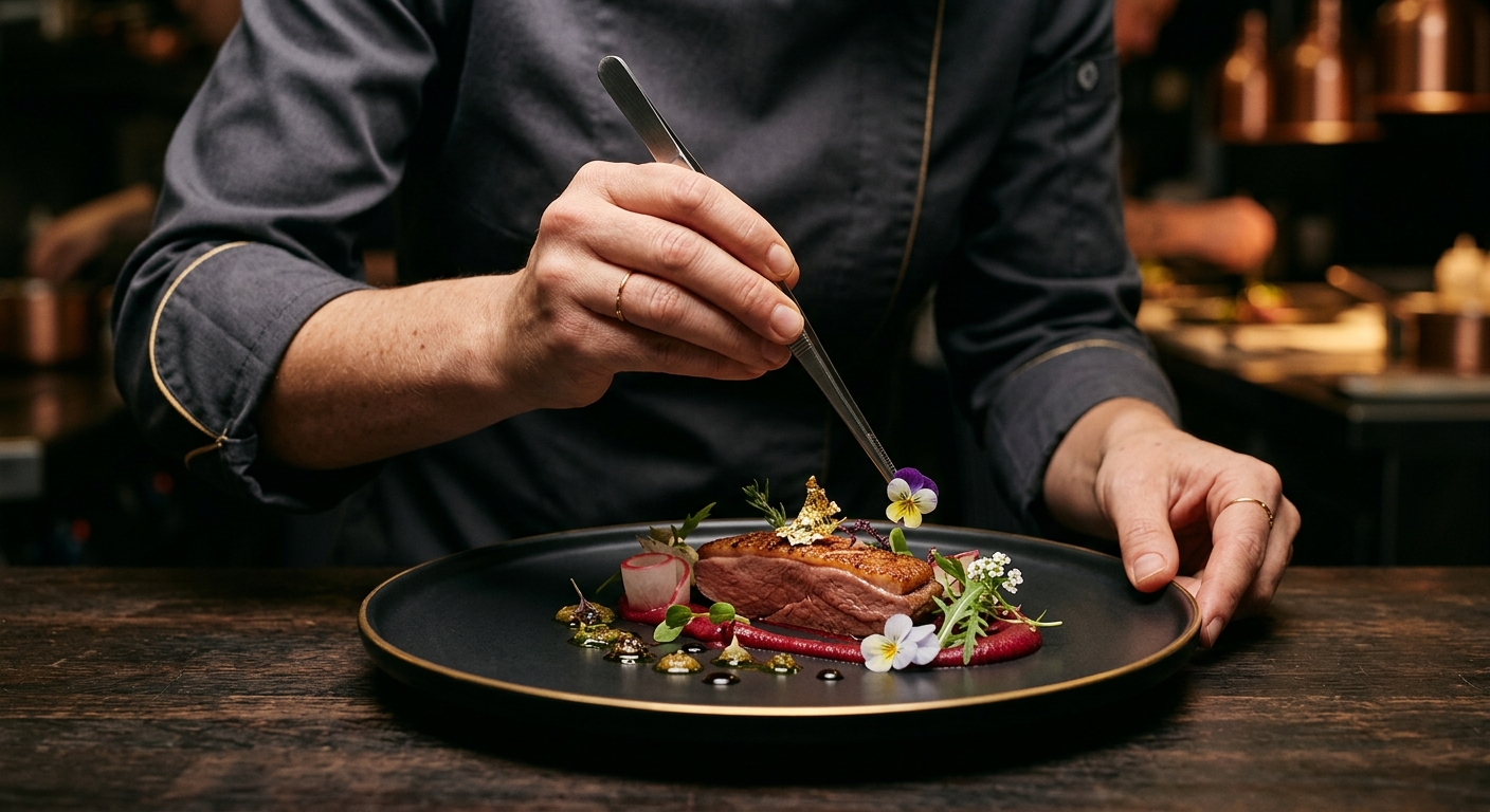Beautiful food, thoughtfully served